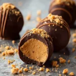 Chocolate Peanut Butter Truffles Recipe First Image