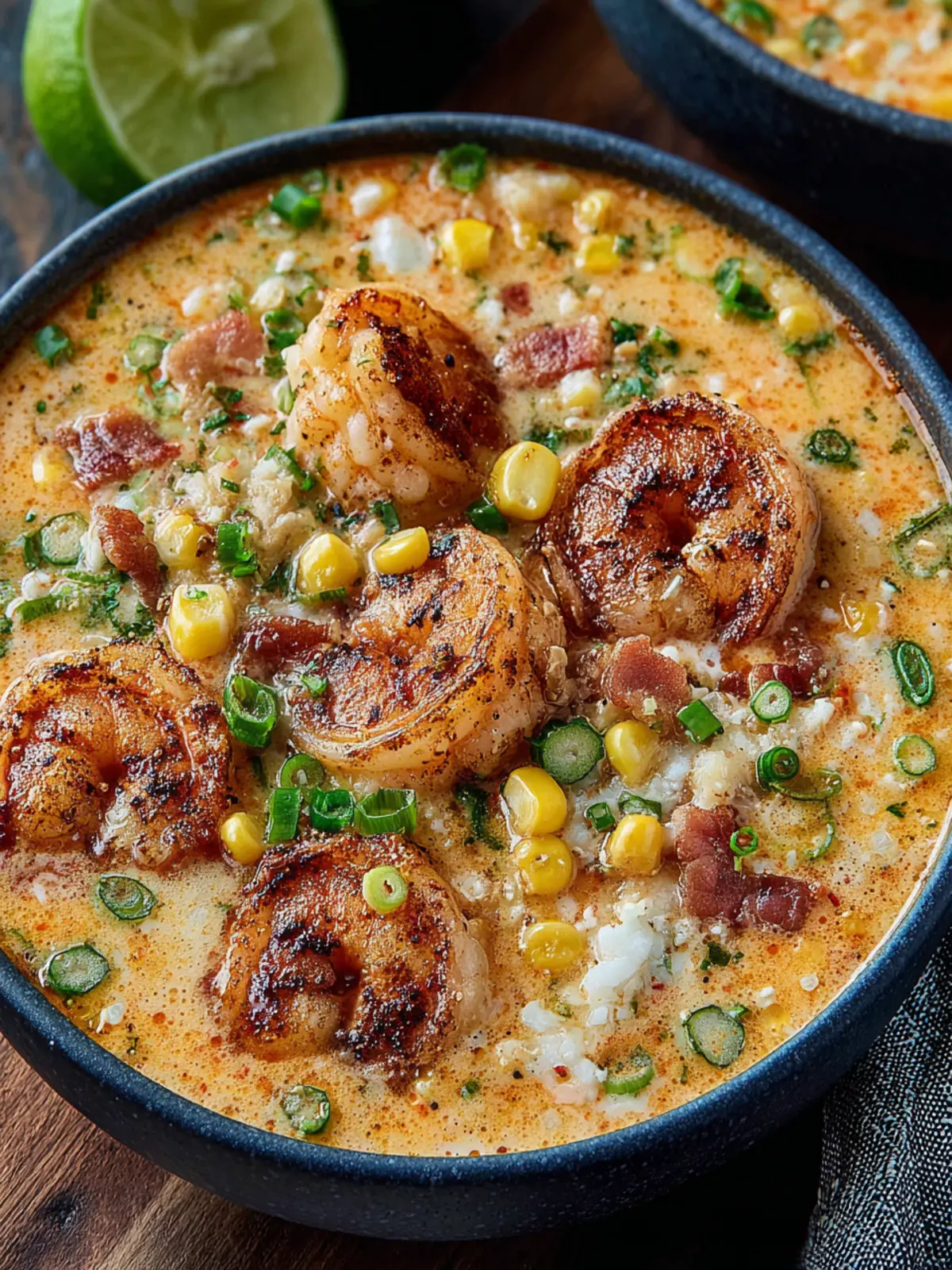 Blackened Shrimp and Corn Chowder First Image