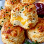 Cheddar Cheese Stuffed Biscuits First Image
