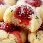 Raspberry Thumbprint Cookies First Image