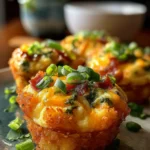 Irresistible Mini Breakfast Omelets with Tater Tot Crust First Image