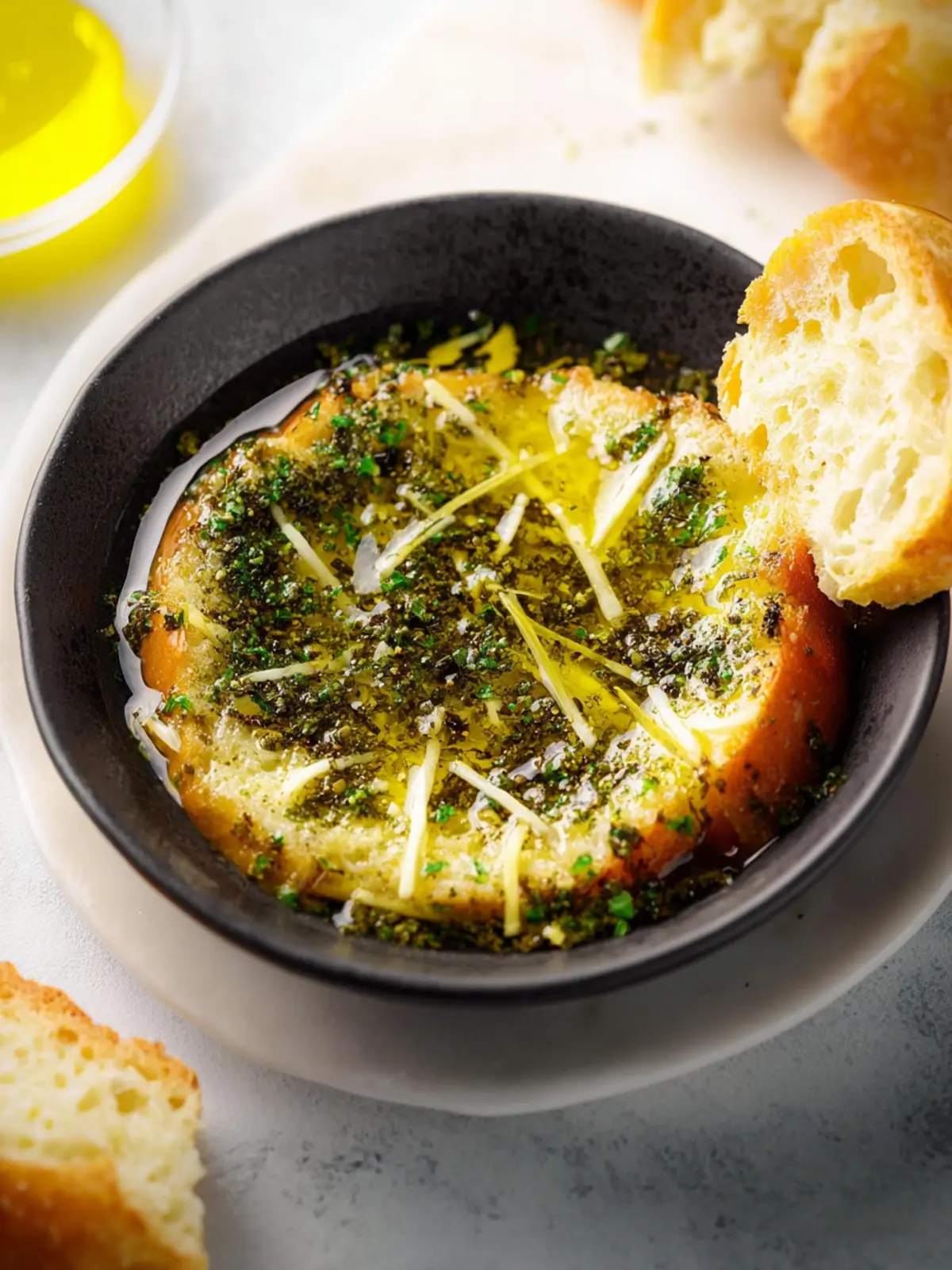 Olive Oil Bread Dip First Image
