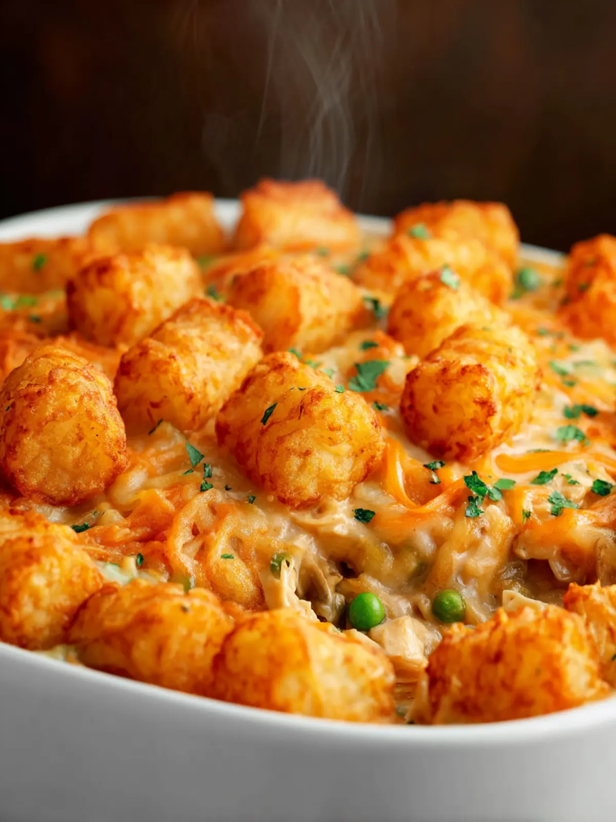 Chicken Pot Pie with Tater Tots: The Ultimate Comfort Food Recipe First Image