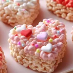 Sweet Heart Shaped Valentine’s Rice Krispies Recipe First Image