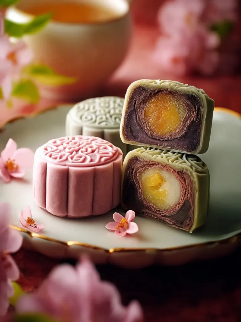 Ice Cream Mooncakes with a Choco Delight Inside First Image