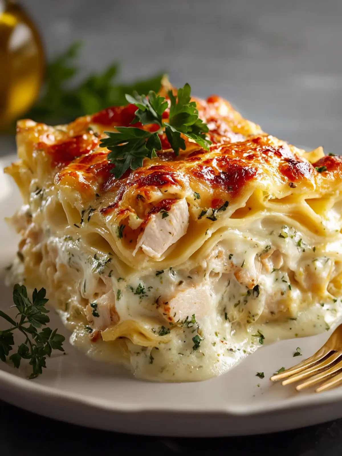 Chicken Alfredo Lasagna First Image