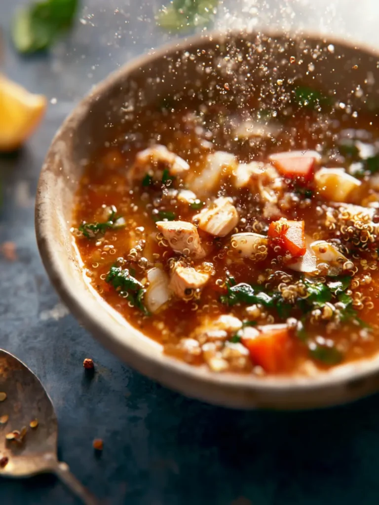 Chicken Quinoa Soup First Image