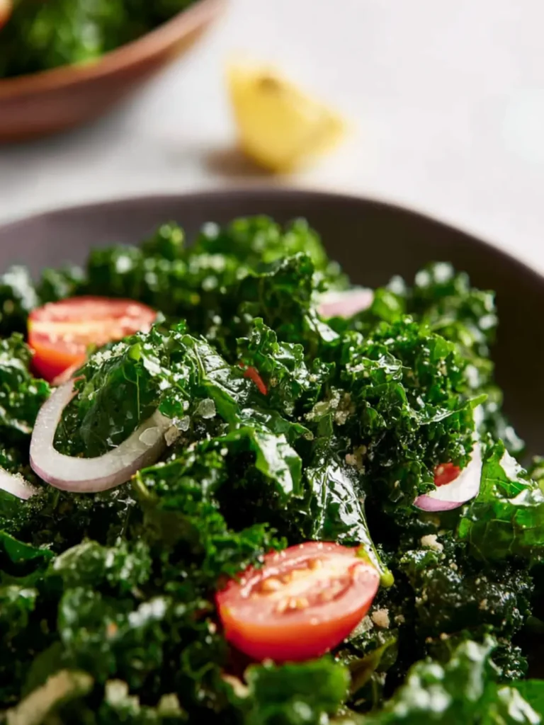 Easy Kale Salad First Image