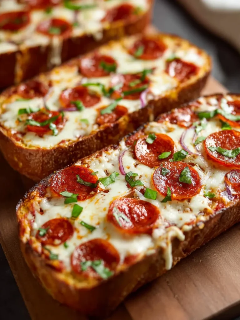 French Bread Pizza Recipe First Image