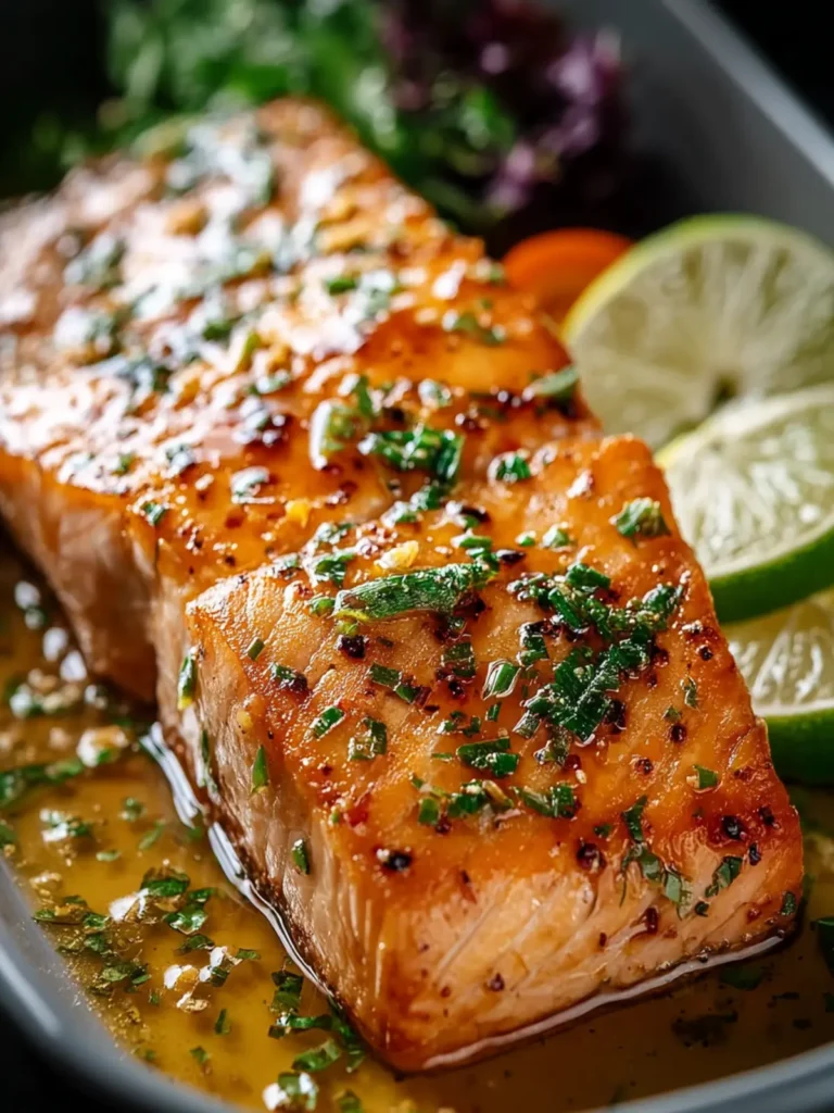 Honey Lime Garlic Butter Salmon: Simply Irresistible Flavor! First Image