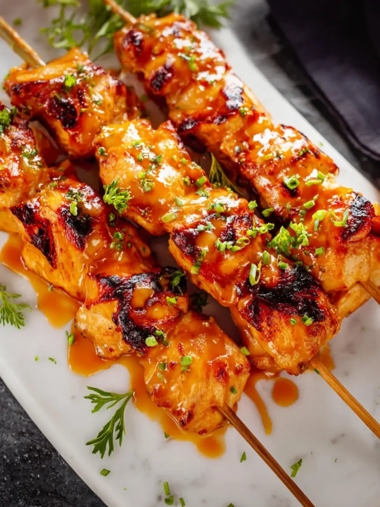 Air Fryer Bang Bang Chicken Skewers First Image
