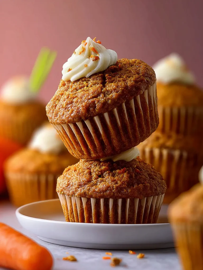 Carrot Cake Muffins First Image