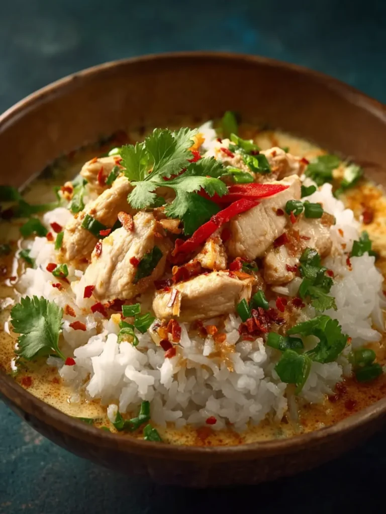 Coconut Chicken Rice First Image