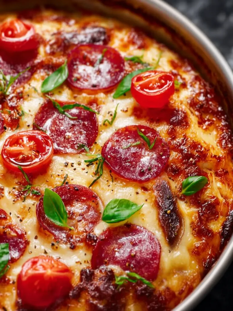 Crustless Pizza First Image