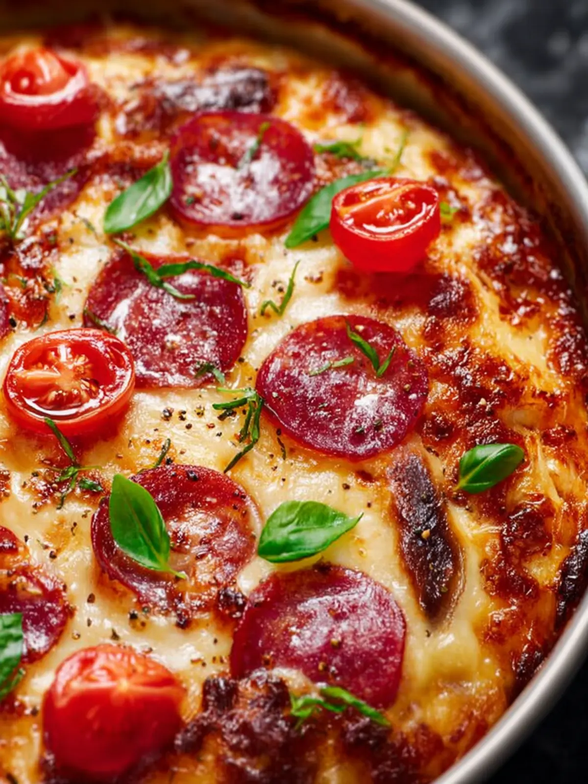 Crustless Pizza First Image