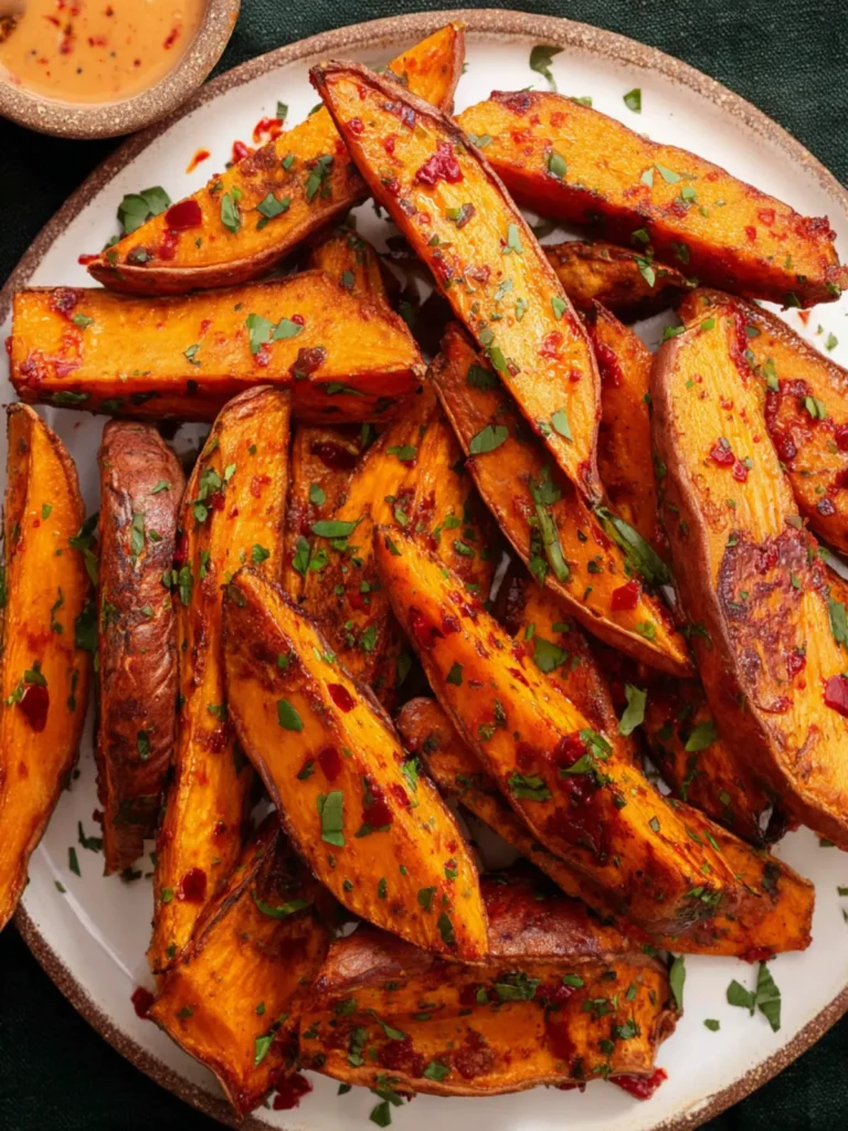 Harissa Sweet Potato Wedges First Image