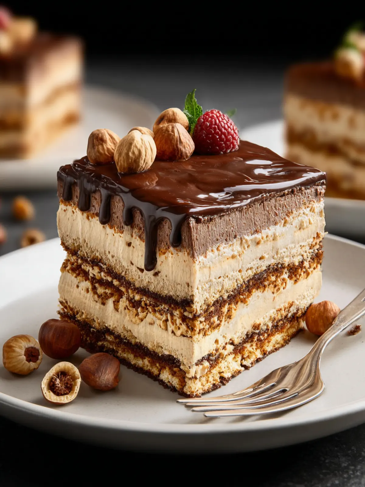 Hazelnut Chocolate Icebox Cake: Irresistibly Decadent Delight