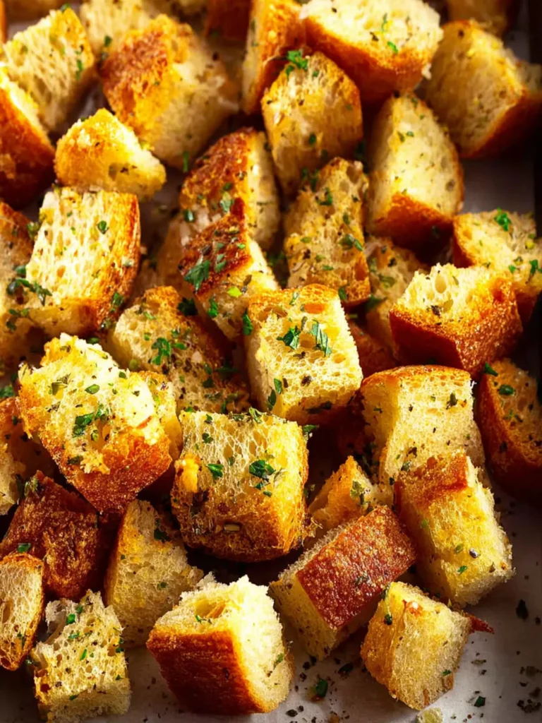 Homemade Croutons First Image
