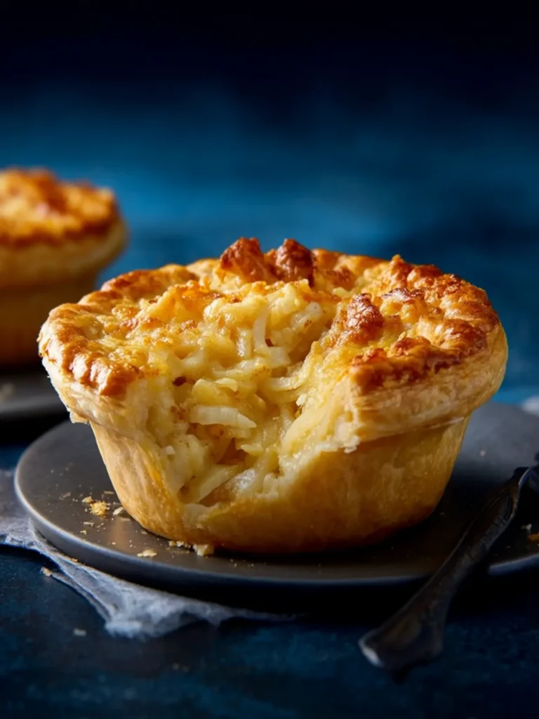 Individual Chip Shop Style Cheese & Onion Pie First Image