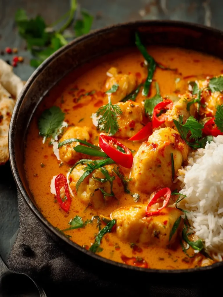 Monkfish Coconut Curry First Image
