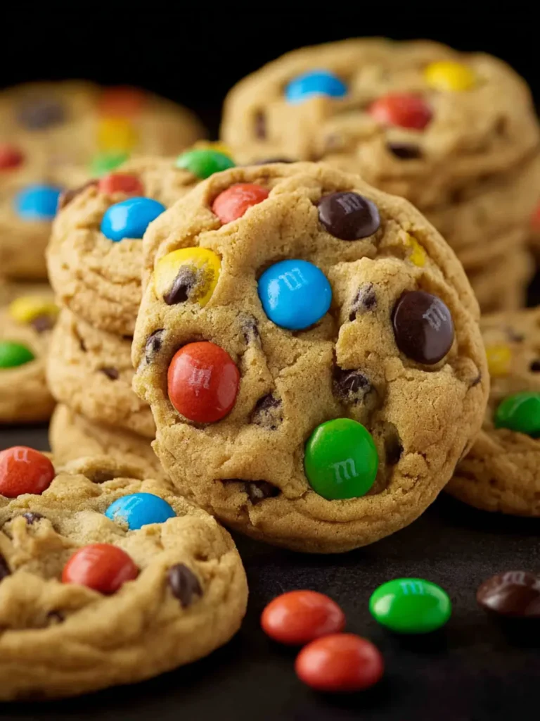 Peanut Butter M&M Cookies First Image