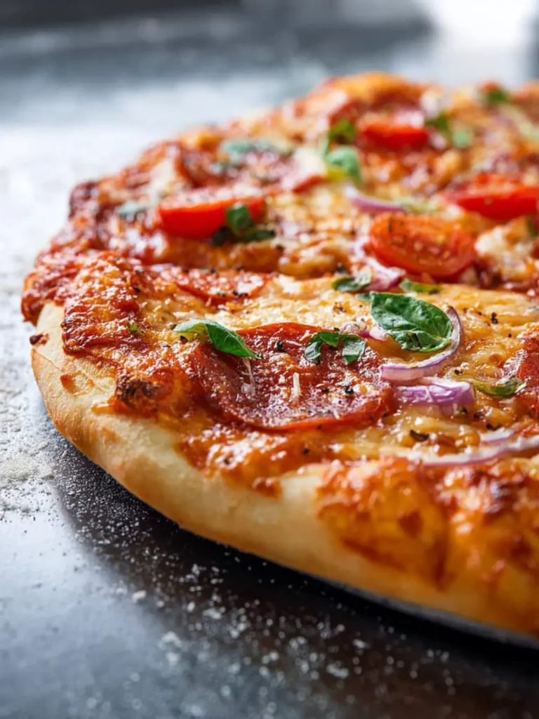 Thin Crust Pizza Dough First Image