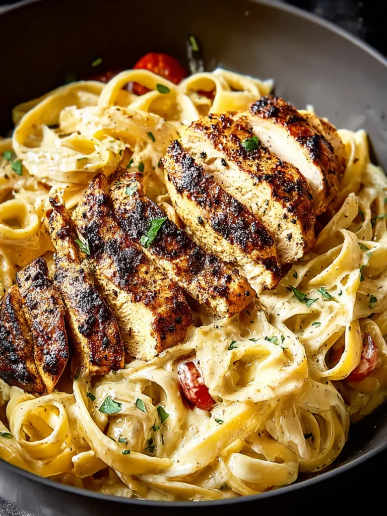 Blackened Chicken Alfredo First Image