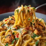 Cajun chicken spaghetti three cheese First Image
