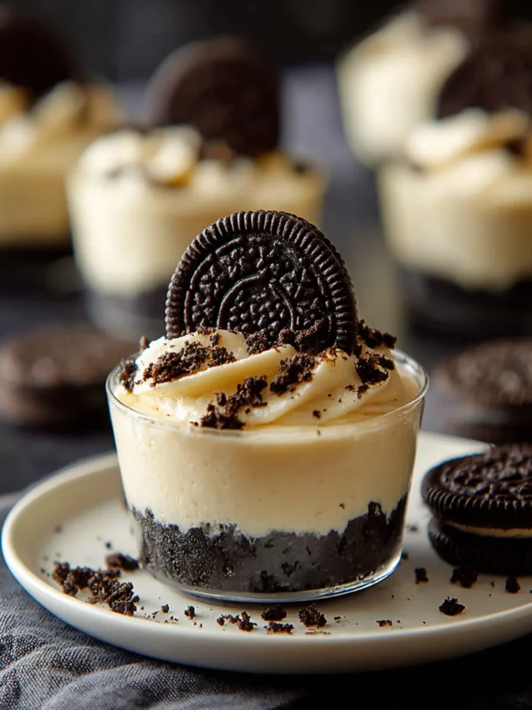 Oreo Cheesecake Cups First Image