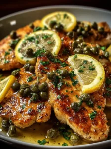 chicken piccata mediterranean First Image